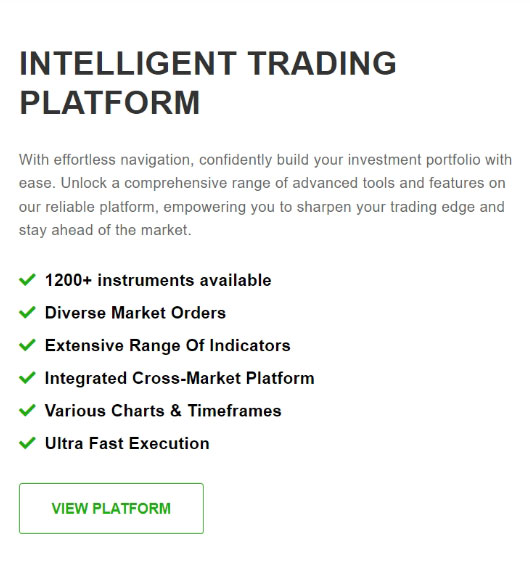 intelligent trading platform